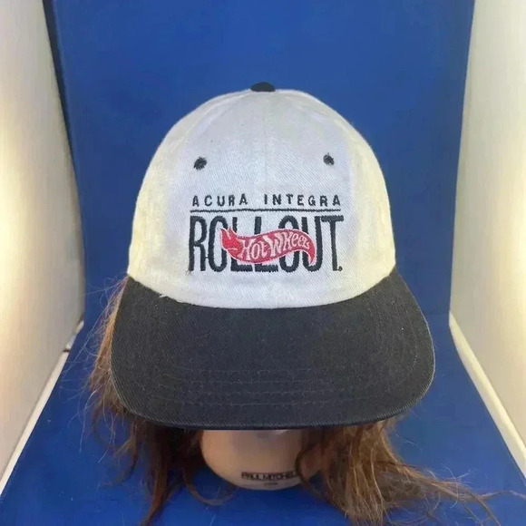 Vintage Acura Integra Roll Out Hot Wheels Cap USA - Picture 1 of 5